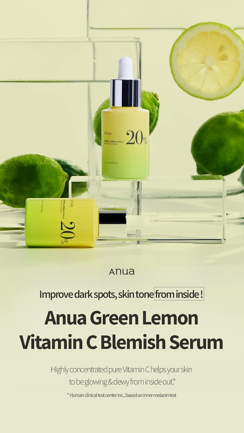 Anua  Green Lemon Vita C Blemish Serum 20g