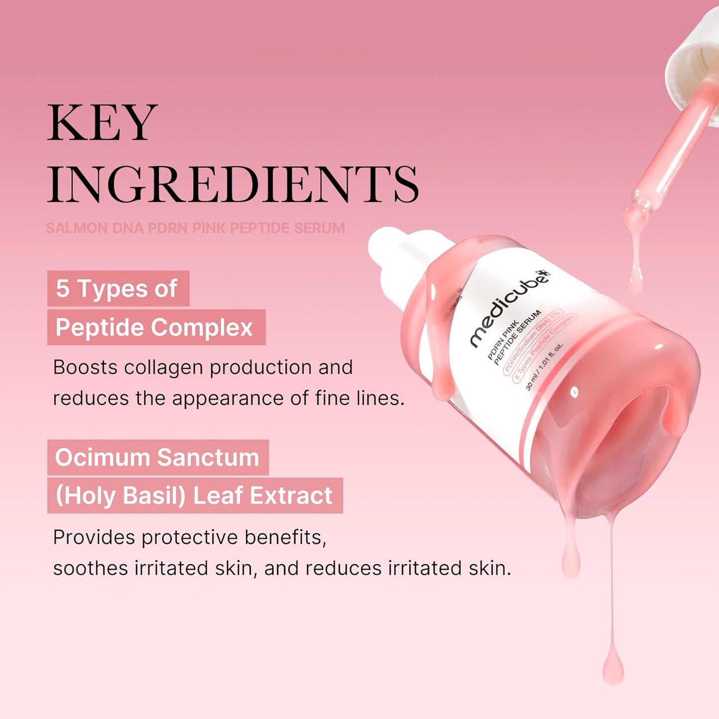 Medicube PDRN Pink Peptide Serum-30ml