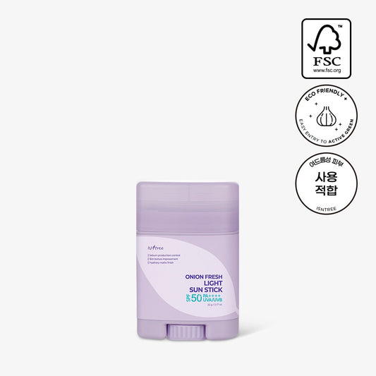 ISNTREE Onion Fresh Light Sun Stick 22g SPF50+ PA++++