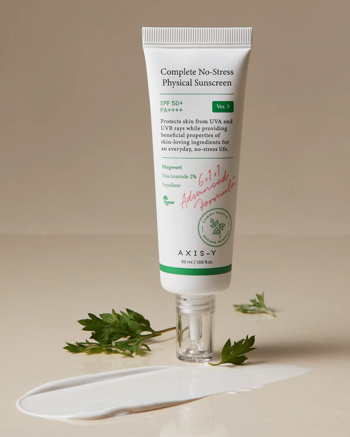 AXIS-Y Complete No-Stress Physical Sunscreen V.3-50ml