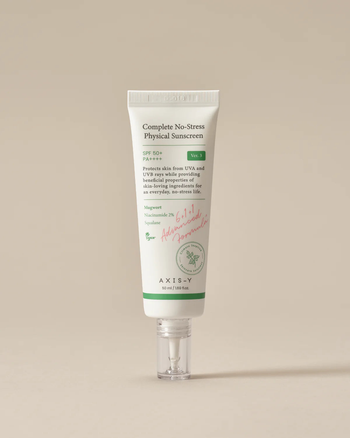 AXIS-Y Complete No-Stress Physical Sunscreen V.3-50ml