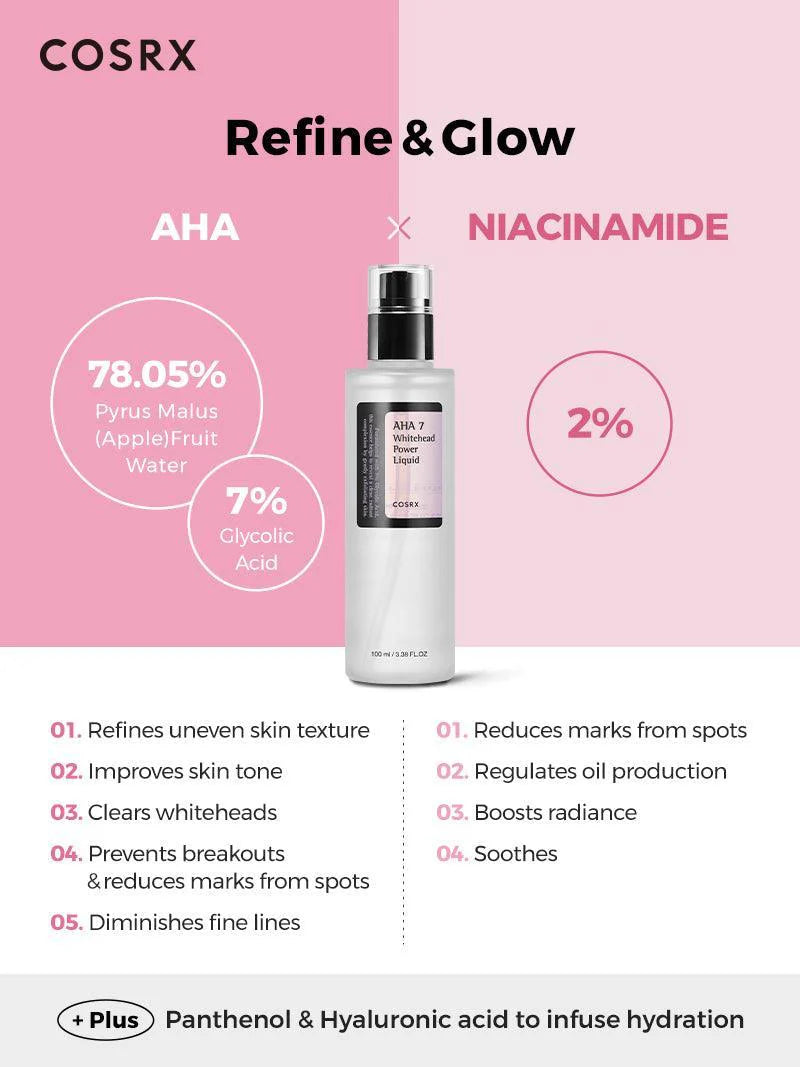 COSRX AHA 7 Whitehead Power Liquid-100ML