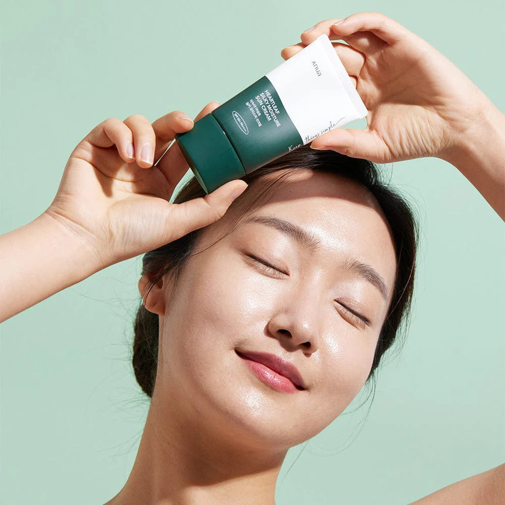 Anua Heartleaf Silky Moisture Sun Cream SPF 50+ PA++++-50ML